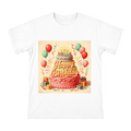 Vintage Birthday Cake Illustration Men's Short Sleeve T-Shirt front [ai-pod:5106d5214e71ba6ce115b2c4f273fc43]