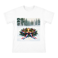 Red, White, and Blue Ribbon Pine Wreath with Candle Watercolor Men's Short Sleeve T-Shirt front [ai-pod:b3671253f9fc2dd0624ff9ec78d702df]