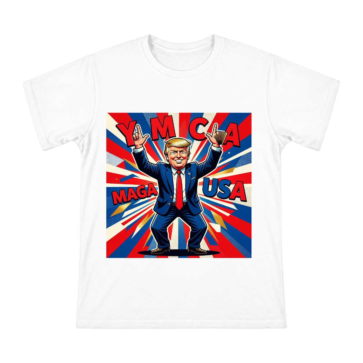 Retro Pop Art Disco Dancer T-Shirt front [ai-pod:22ae9c4b043eb6721714d4dbda78e19c]