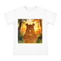 Honey-Jar Bear Silhouette Watercolor T-Shirt front [ai-pod:4260b9ca15cb2a2dcf2892fd836781d9]