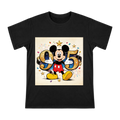 Mickey Mouse 95th Anniversary Celebration Men's Custom Cotton T-Shirt front [ai-pod:21e1ddf65282bff52e65c063a8bb41fd]
