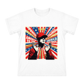 Retro Pop Art Flag Silhouette US Men's Short Sleeve T-Shirt front [ai-pod:3f03e69f629a4f877c7fac1a7e2380f7]