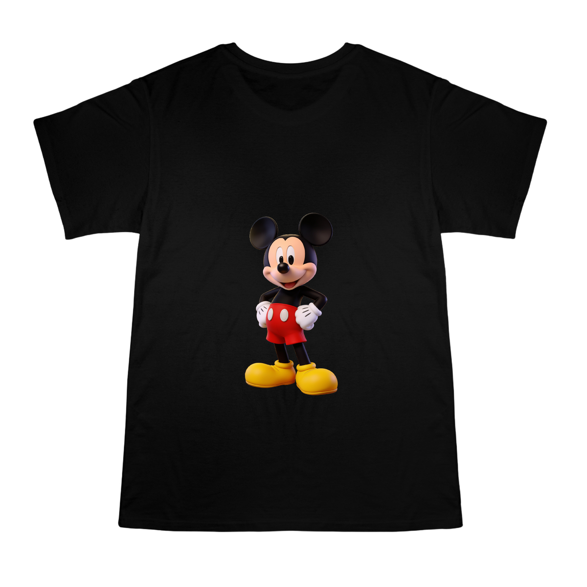 Classic Mickey Mouse 3D Render Men's Cotton T-Shirt front [ai-pod:ef3dd49b8434b298f8c0a3cb5dadd21c]