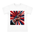 American Flag Hand Pointing Retro Pop Art Men's Short Sleeve T-Shirt front [ai-pod:67657ea5ba22dda487135bcca7d25452]