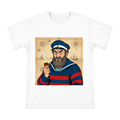Vintage Comic Captain Haddock Portrait Men's Cotton T-Shirt front [ai-pod:4ebe951ee855df1dd879bac92d0bd804]