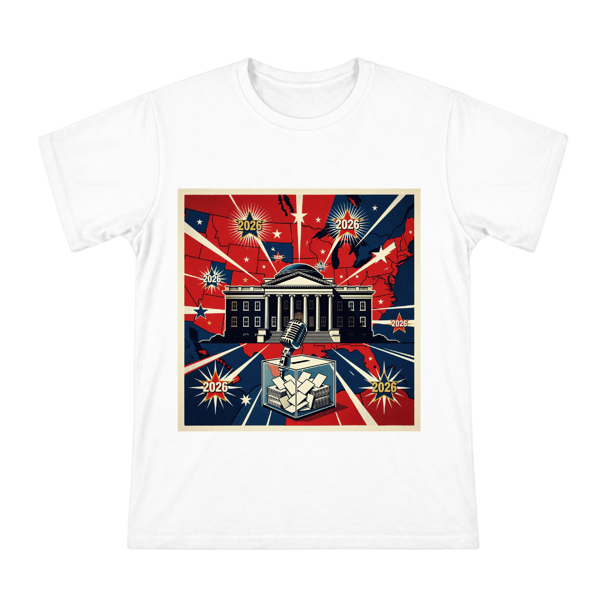 2026 Retro Political Campaign T-Shirt front [ai-pod:a5b010188640308a7903147a416ab148]