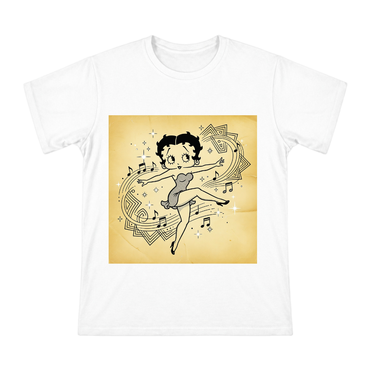 Vintage Jazz Age Betty Boop Art Print Men's Short Sleeve T-Shirt front [ai-pod:da45454fbb9d6417df01111447dfb7d5]