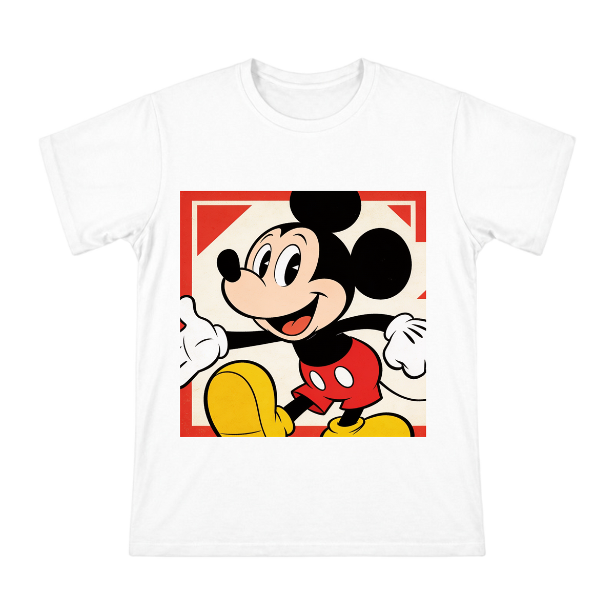 Retro Cel-Shaded Mickey Mouse Graphic T-Shirt front [ai-pod:627c8ed2452e4839158fdc2c42b61212]