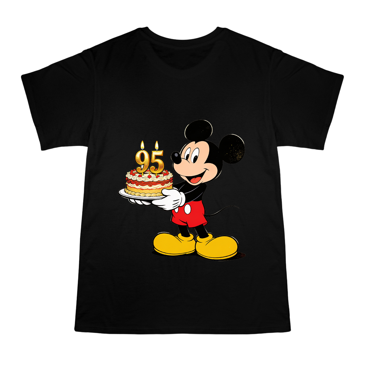 Mickey Mouse 95th Anniversary Celebration T-Shirt front [ai-pod:f7350192714ef8a485c24ed00af9c3d4]