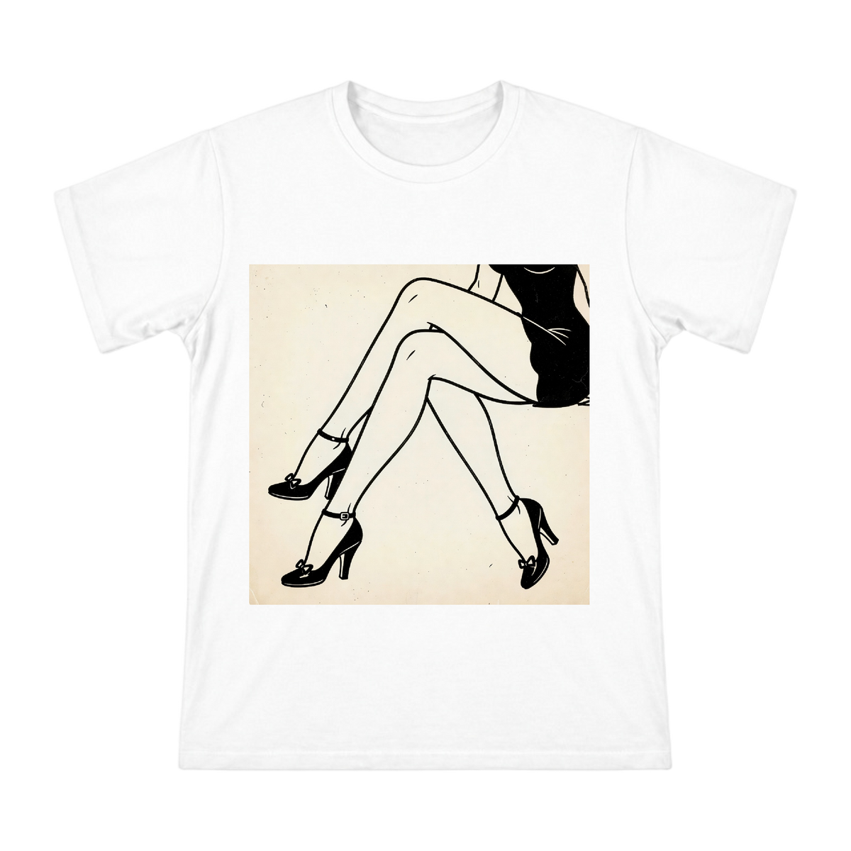Vintage Jazz Age Crossed Legs Art Men's T-Shirt front [ai-pod:113a17081f77d88e744b255b90a62360]
