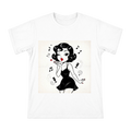 Vintage Jazz Diva Kiss Art Men's Short Sleeve T-Shirt front [ai-pod:c1711c2e2bbe1a585414d402de90931f]