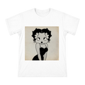 Vintage Jazz Era Black and White Portrait Men's Short Sleeve T-Shirt front [ai-pod:f1ef9d5167032113716fc74b5b38d18a]
