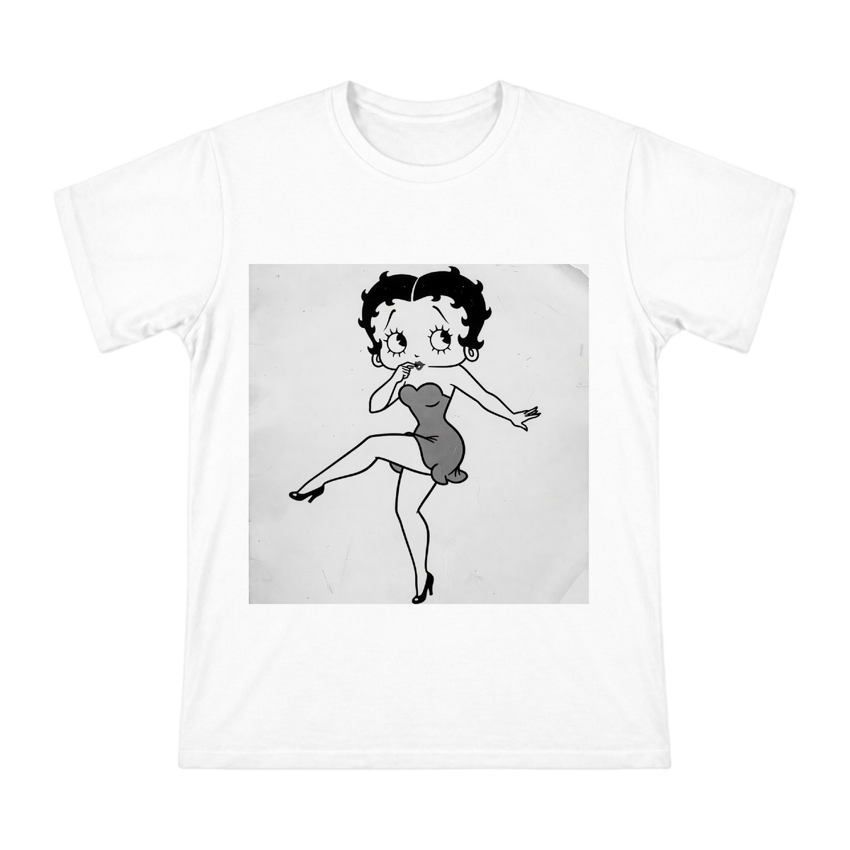 Betty Boop Vintage Jazz Dancer Illustration Men's Short Sleeve T-Shirt front [ai-pod:c194b67251c7ceb9045f0427190e5d35]