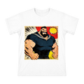 Retro American Comic Muscular Sailor Portrait Men's Short Sleeve T-Shirt front [ai-pod:0ce254b4d8acbeea6ad45ff35a965762]