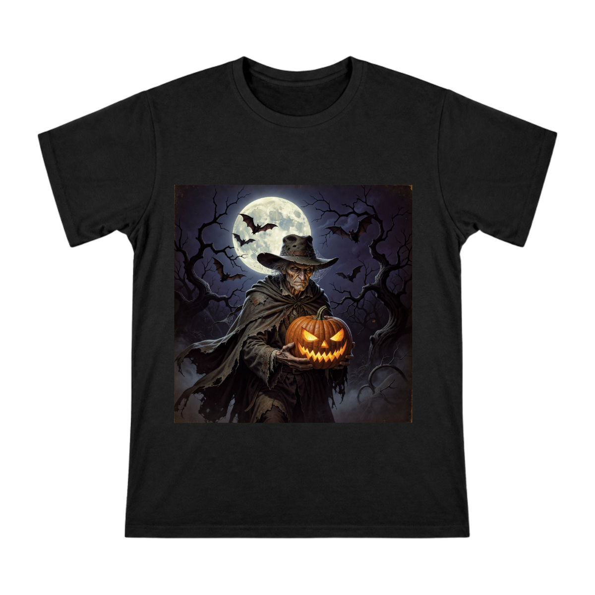 Stingy Jack Lantern Halloween Art Men's Cotton T-Shirt front [ai-pod:b50da7cbc2fd21a70779f5711265328f]