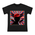 America First Baseball Cap Silhouette T-Shirt front [ai-pod:d916c5c1f3f49e4bbc49200339c6cf04]