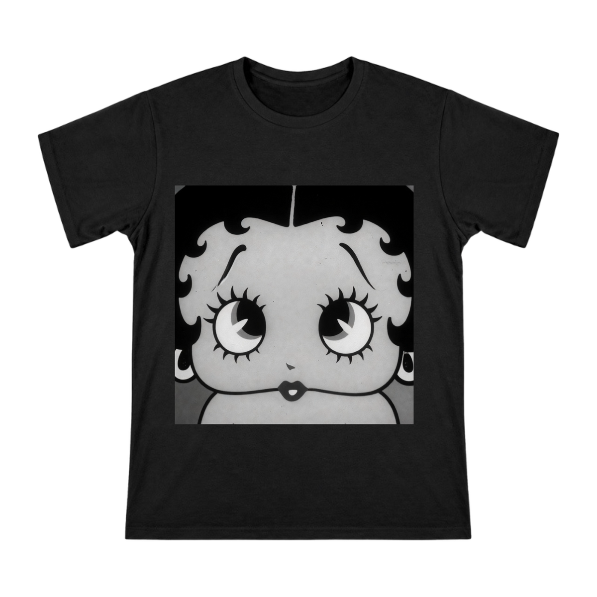 Betty Boop Retro Pop Art Eye Closeup Men's Custom T-Shirt front [ai-pod:7edabe0db579448891da0dffc964ee99]