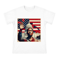 Solemn Oath Vintage Political Pop Art Portrait on Men's Premium Cotton T-Shirt front [ai-pod:2a8dd81174bce4ca3551b6c89b43b7e2]