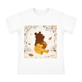 Autumn Forest Honey Bear Silhouette Men's Custom T-Shirt front [ai-pod:efe8cff5781b9a339b687a3a3a13f3bb]