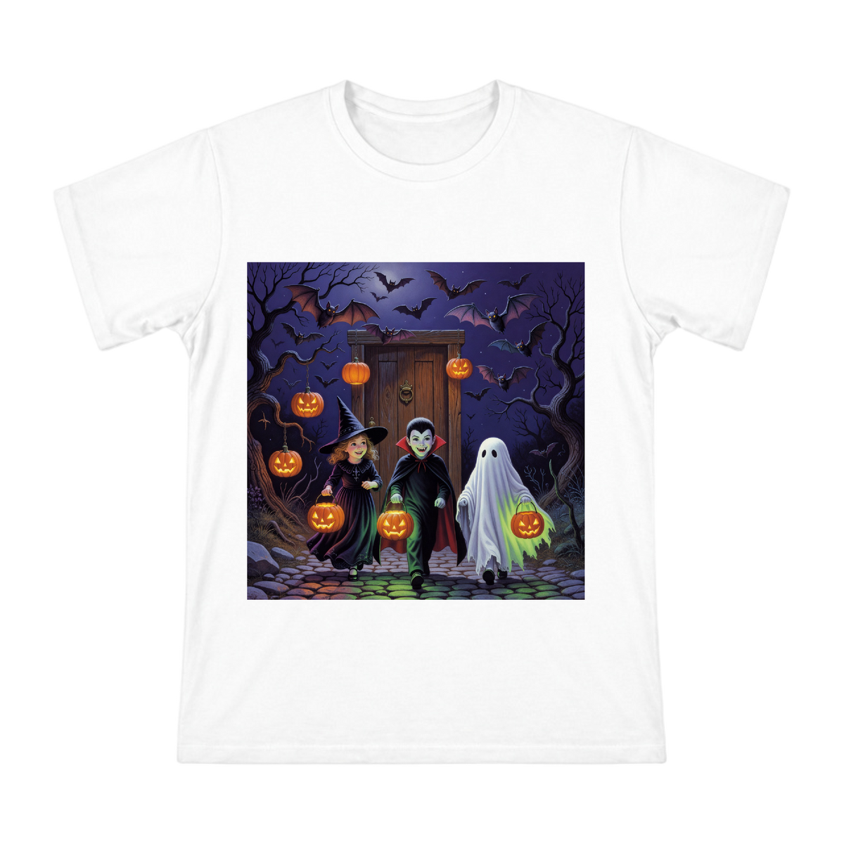 Halloween Trick-or-Treat Kids T-Shirt front [ai-pod:7ef7efc29097f14915a7db8504c73843]
