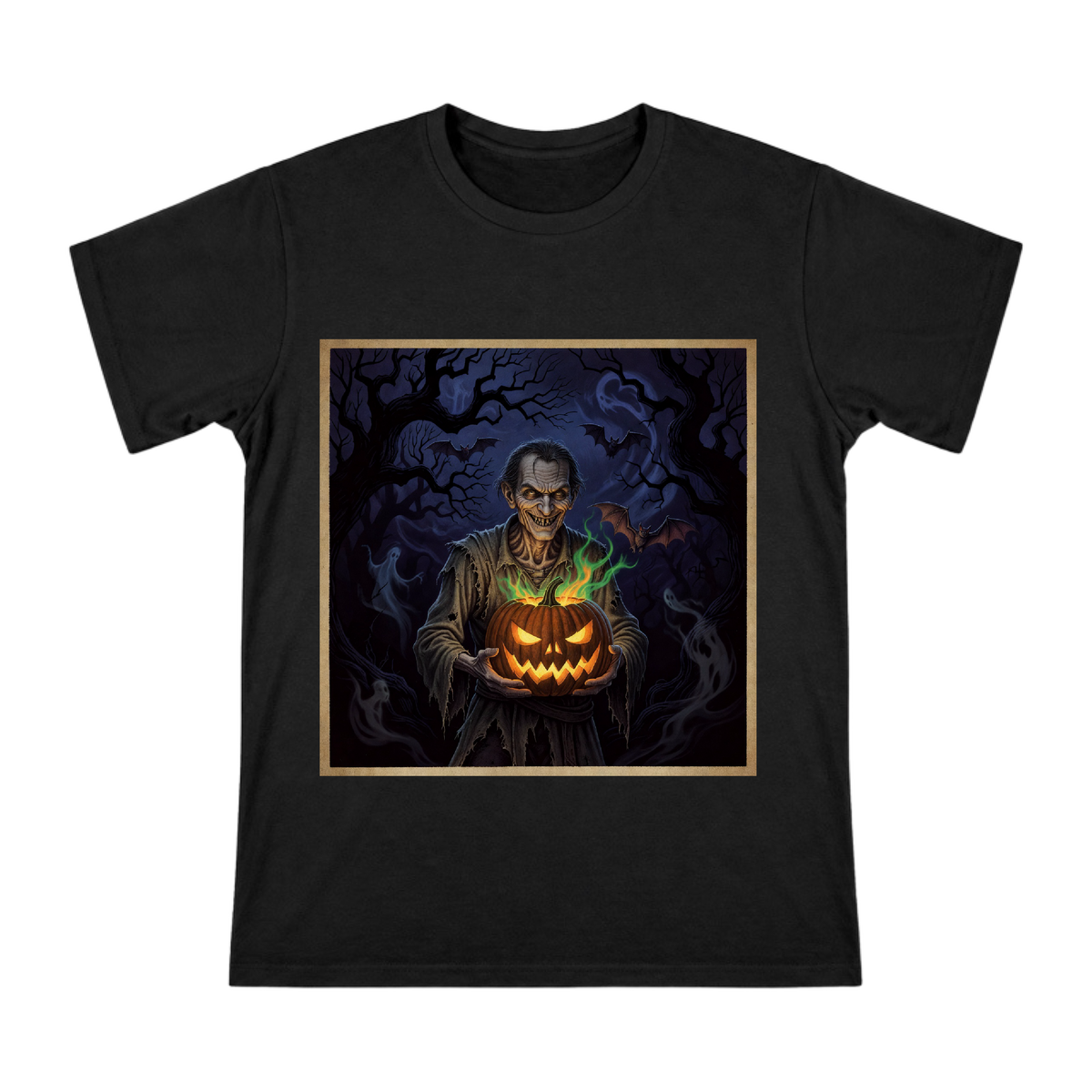 Stingy Jack with Ghostly Pumpkin Lantern Men's Heavyweight Cotton T-Shirt front [ai-pod:f2af24c889c013a936d76ea565ae5457]