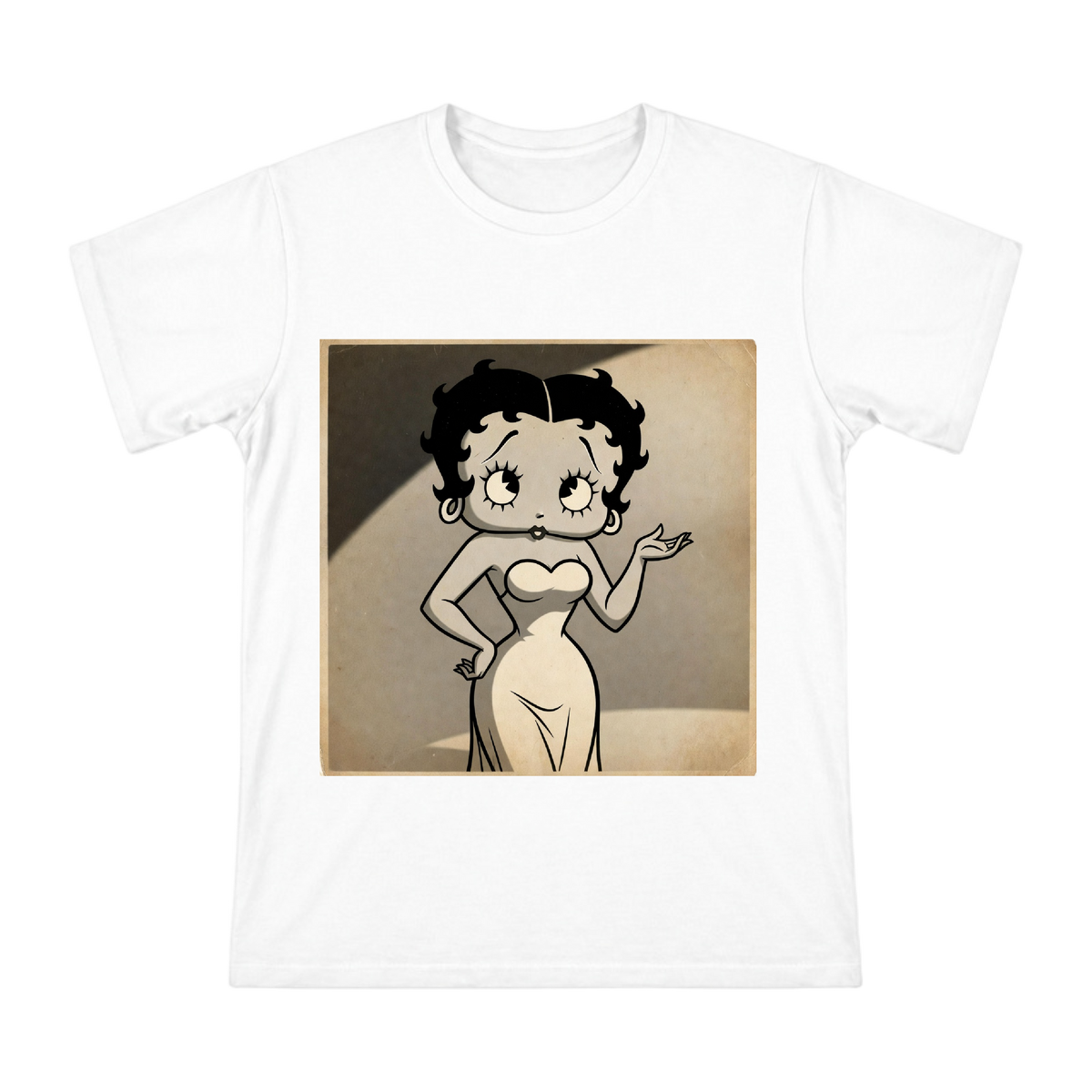 Betty Boop Vintage Jazz Age T-Shirt front [ai-pod:5ed805aa1cea80c6f9473a90d97f95e5]