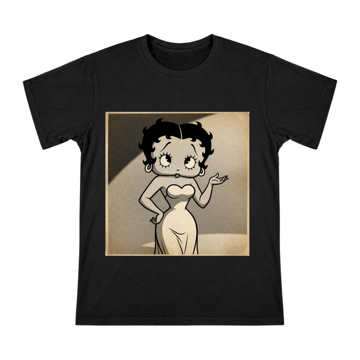 Betty Boop Vintage Jazz Age T-Shirt front [ai-pod:a68874598396d02b93ef07772ad759a6]