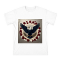 Autumn Maple and Bald Eagle Emblem T-Shirt front [ai-pod:927a0b8413d741992231b23fadf3f452]