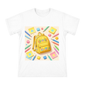 School Supplies Illustration on Men's Short Sleeve T-Shirt front [ai-pod:e0eaa7f4238c98979a5df2a34c2547dd]