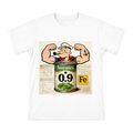 Retro Popeye with Spinach Can Graphic Men's Cotton T-Shirt front [ai-pod:87ffb2842e3242a2d7485b696fc3f27c]