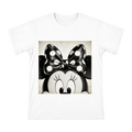 Vintage Black and White Polka Dot Bow Minnie Mouse Art Men's Short Sleeve T-Shirt front [ai-pod:90ade305c1666587722bc4b36536b4ed]