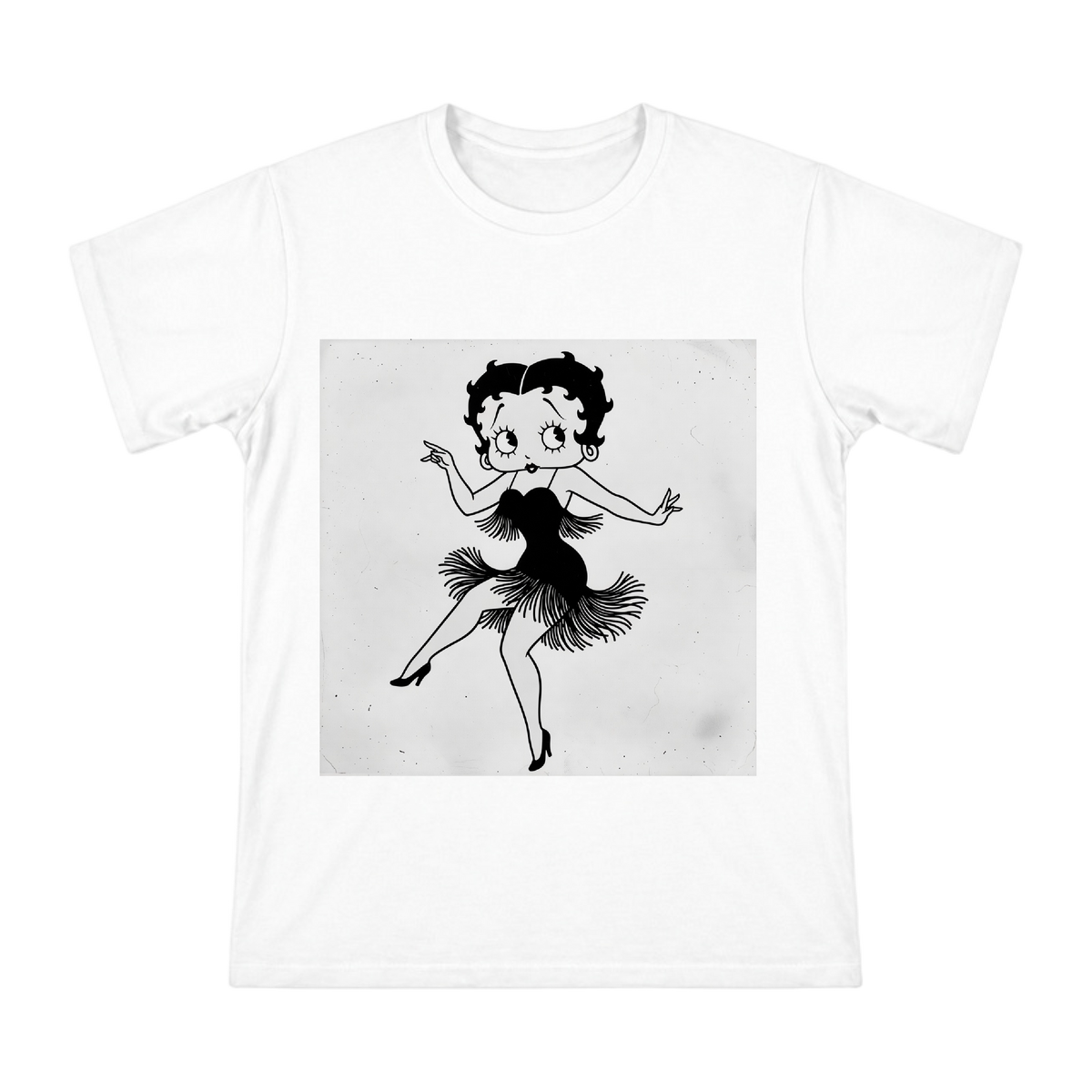 1930s Jazz Age Flapper Girl Dancing Retro Vintage T-Shirt front [ai-pod:b0fd92a1349536e961b1e0e99f652dee]