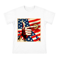 American Retro Star-Spangled Flag Hand Gesture Pop Art T-Shirt front [ai-pod:efe822886f672d49c5737d263a0cb2d6]