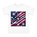 Geometric Starburst and Dynamic Stripe Deconstruction Print Men's Short Sleeve T-Shirt front [ai-pod:69a7e01a008a31a7fa28737acd9c0aad]