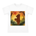 Winnie the Pooh Silhouette with Honey Pot and Red Balloon Men's Cotton T-Shirt front [ai-pod:4905c1fac044a29a3c7f2d9ccb128567]