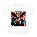 Confident Pointing Man with Eagle Silhouette Art Men's Short Sleeve T-Shirt front [ai-pod:55a5f62a5c748b58f2f5df1da390ef0c]