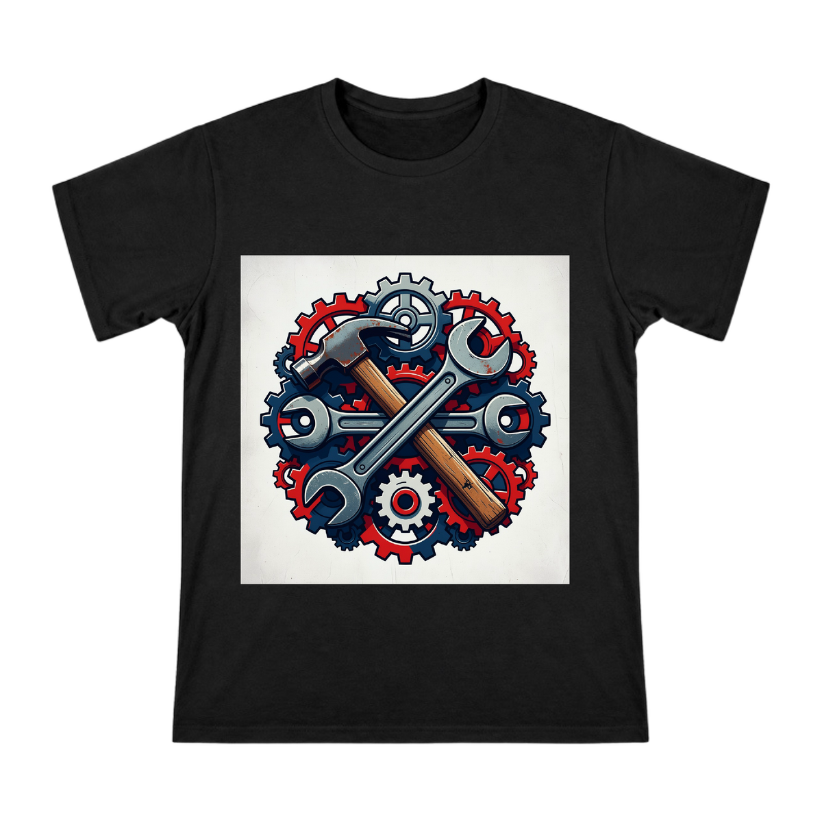 Industrial Power: Gear and Tool Symphony Men's Short Sleeve T-Shirt front [ai-pod:d375b7dd8baeade04c87e1deb0f8d562]