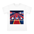 Red, White, and Blue Political Campaign Abstract Vector Art Men's Short Sleeve T-Shirt front [ai-pod:7d688c4e9065aadfe812260ba8d67ccd]
