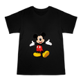 Classic Mickey Mouse Welcome Pose Men's Cotton T-Shirt front [ai-pod:3517328c8ac9111db91009c2ab6843ff]