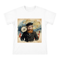 Captain Haddock Retro Comic Art Men's Crew Neck T-Shirt front [ai-pod:64117ecc67a512ac8c6b34a4c9808c6a]