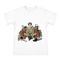 Gardening Novice's Wry Smile with Wilted Seedlings Men's Cotton T-Shirt front [ai-pod:4ed3be208bcf8c6d34e02b8c65f94dde]