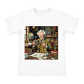 Retro Inventor in Study Steam Punk T-Shirt front [ai-pod:47343c94e39702dd0b8efe737210bab6]