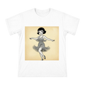Vintage Jazz Flapper Dancer Illustration on Men's Heavyweight Cotton T-Shirt front [ai-pod:7a6a3751b635f1e2f6ebf28f9b9f5e59]
