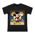 Mickey Mouse 95th Anniversary Retro Celebration Art Print on Men's Heavyweight Cotton T-Shirt front [ai-pod:fc2b40ff171c0be662380d2e480dc7e2]