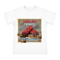 Vintage Red Canvas Work Gloves Art on Men's Premium Cotton T-Shirt front [ai-pod:2cdc200510c229b9ca6b9607b9413001]