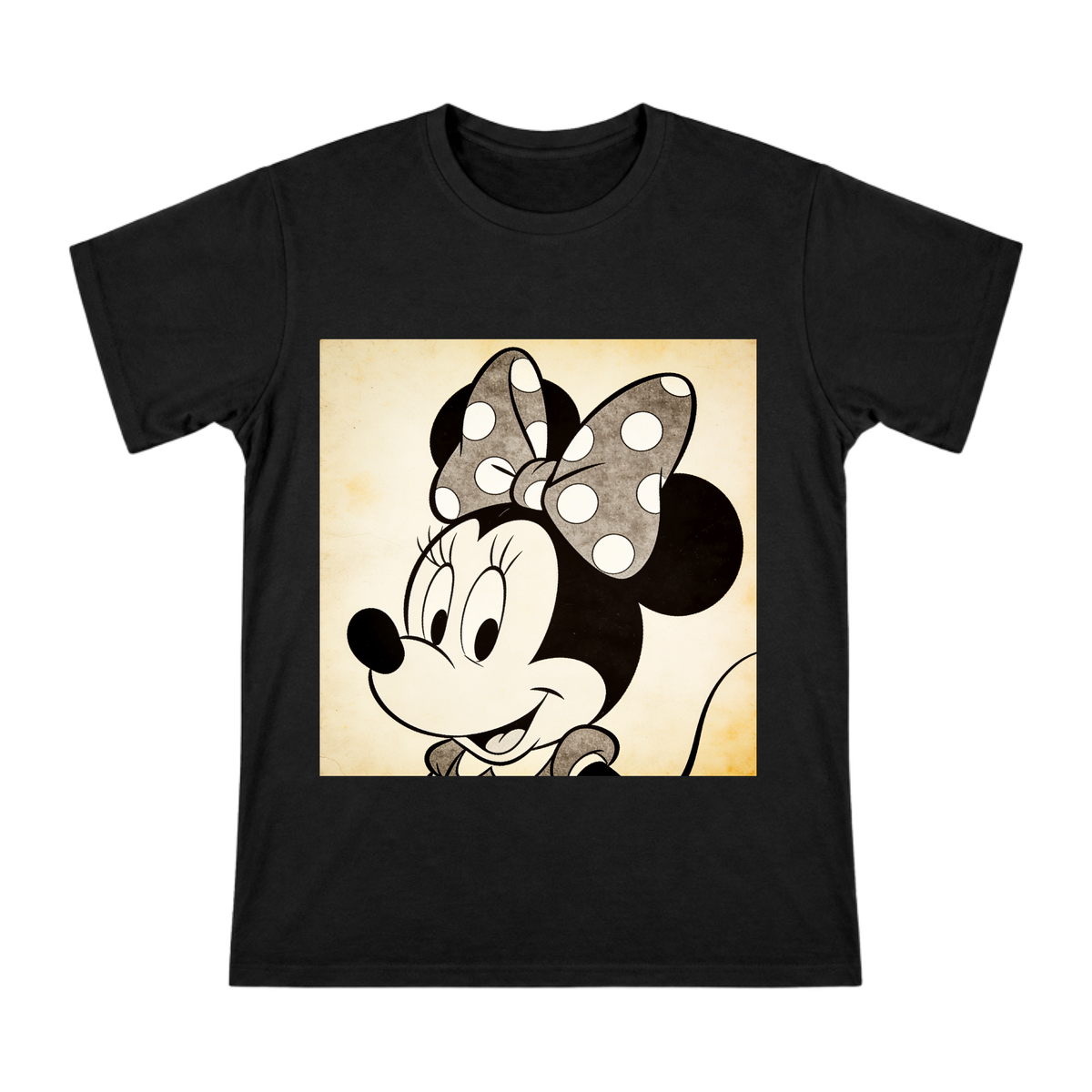 1928 Vintage Minnie Mouse Polka Dot Bow Custom Men's T-Shirt front [ai-pod:37703ad130aa5c942fc68ae4d3a85785]