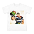 Retro American Comic-Style Strong Sailor with Spinach Can T-Shirt front [ai-pod:093b6a5d41ff2d5a6d45d093fb5eecd5]