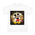 Mickey Mouse 95th Anniversary Retro Poster Men's Cotton T-Shirt front [ai-pod:cde0a0cebe6666543a0436bb179d94fc]