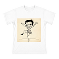 Vintage Betty Boop Charleston Dance Print Men's Heavyweight Cotton T-Shirt front [ai-pod:bbdf36626e86c21df38b451bd507197e]