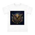 Honor of Eagles Veteran's Day Commemorative Badge Men's Cotton T-Shirt front [ai-pod:078ffc553f838c44e95f26b655eefc30]
